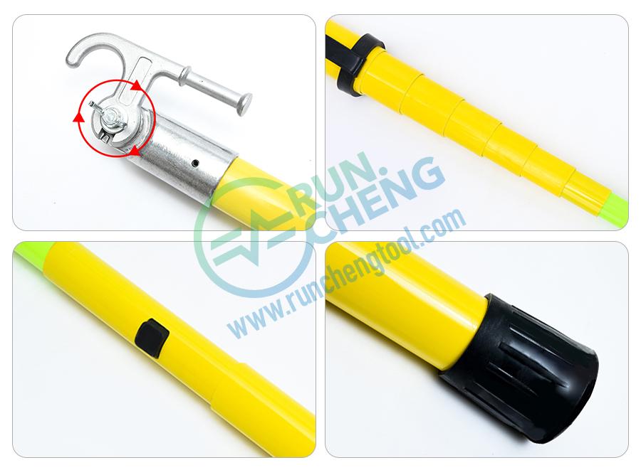 Triangular Tubular Telescopic Switch Operating Rod - Jiatai Electric ...